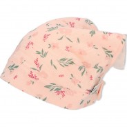 Preisvergleich für Mützen & Accessoires: Baby Kopftuch , Organic Cotton rosa Gr. 47 Mädchen Baby