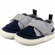 Preisvergleich für Schuhe: Baby Krabbelschuhe  dunkelblau Gr. 22 Jungen Kleinkinder