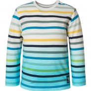 Preisvergleich für Oberteile: Baby Langarmshirt  aqua Gr. 92 Jungen Kinder