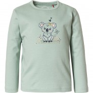 Preisvergleich für Oberteile: Baby Langarmshirt  aqua Gr. 92 Mädchen Kinder