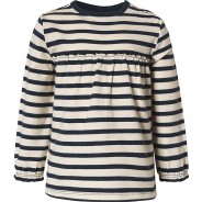 Preisvergleich für Oberteile: Baby Langarmshirt dunkelblau Gr. 92