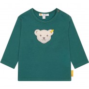 Preisvergleich für Oberteile: Baby Langarmshirt  grün Gr. 86 Jungen Kinder