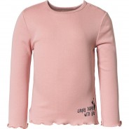 Preisvergleich für Oberteile: Baby Langarmshirt  hellrosa Gr. 92 Mädchen Kinder