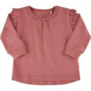 Preisvergleich für Oberteile: Baby Langarmshirt  rosa Gr. 92 Mädchen Kleinkinder
