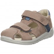 Preisvergleich für Schuhe: Baby Lauflernschuhe Krabbelschuhe Pepino Karla Sandale Babyschuhe Jungen Nubukleder uni Krabbelschuhe taupe Gr. 22 Jungen Kinder