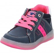 Preisvergleich für Schuhe: Baby Lauflernschuhe Krabbelschuhe Schnürschuh Babyschuhe Jungen Synthetik gemustert Halbschuhe pink Gr. 21 Jungen Kinder