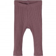 Preisvergleich für Hosen: Baby Leggings NBNKAB, Organic Cotton weinrot Gr. 62
