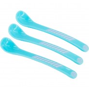 Preisvergleich für Essen & Trinken: Baby Löffel, 3er Set, Pastel Blue blau