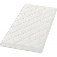 Preisvergleich für Zubehör: Baby Matratze Allegro Beistellbett, klappbar, 40/50 x 90 cm weiß  Kinder