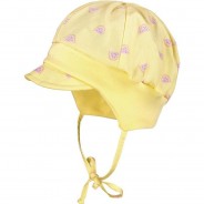 Preisvergleich für Mützen & Accessoires: Baby Mütze  gelb Gr. 39 Mädchen Baby
