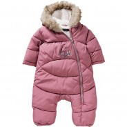 Preisvergleich für Jacken & Outdoorkleidung: Baby Outdoor-Overall NBFMIMA Mädchen (recycelt) rosa Gr. 62/68  Baby
