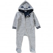 Preisvergleich für Hosen: Baby Overall  grau Gr. 80 Jungen Kinder
