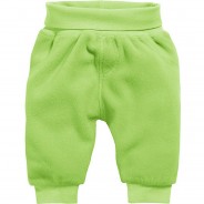 Preisvergleich für Hosen: Baby Pumphose Fleece mit Strickbund Jogginghosen NewbornU grün Gr. 92