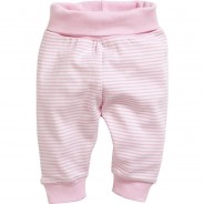 Preisvergleich für Hosen: Baby-Pumphose Interlock Ringel Jogginghosen  rosa Gr. 44 Mädchen Baby