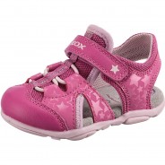 Preisvergleich für Schuhe: Baby Sandalen AGASIM  fuchsia-kombi Gr. 23 Mädchen Kleinkinder