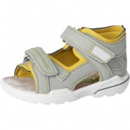 Preisvergleich für Schuhe: Baby Sandalen BENTO  grün/gelb Gr. 27 Jungen Kleinkinder