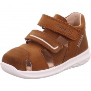 Preisvergleich für Schuhe: Baby Sandalen BUMBLEBEE WMS Weite M4  braun Gr. 25 Jungen Kleinkinder