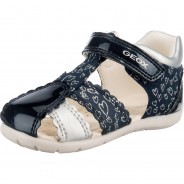 Preisvergleich für Schuhe: Baby Sandalen ELTHAN  blau/silber Gr. 23 Mädchen Kleinkinder