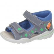 Preisvergleich für Schuhe: Baby Sandalen FRANKY  grau Gr. 27 Jungen Kleinkinder