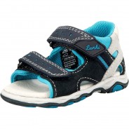 Preisvergleich für Schuhe: Baby Sandalen JANOSCH, WMS Weite M  dunkelblau Gr. 25 Jungen Kleinkinder