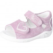 Preisvergleich für Schuhe: Baby Sandalen LOVE  pink-kombi Gr. 25 Mädchen Kleinkinder