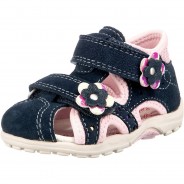 Preisvergleich für Schuhe: Baby Sandalen MOMO, WMS Weite M  dunkelblau Gr. 26 Mädchen Kleinkinder