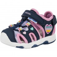 Preisvergleich für Schuhe: Baby Sandalen MULTY  dunkelblau Gr. 27 Mädchen Kleinkinder