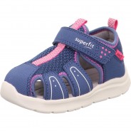 Preisvergleich für Schuhe: Baby Sandalen WAVE WMS Weite M4  rosa/blau Gr. 24 Mädchen Kleinkinder