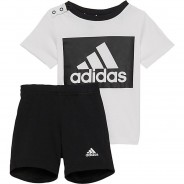 Preisvergleich für Oberteile: Baby Set T-Shirt + Sweatshorts I BL T schwarz/weiß Gr. 92