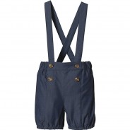 Preisvergleich für Hosen: Baby Shorts  blau Gr. 80 Jungen Kinder