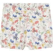 Preisvergleich für Hosen: Baby Shorts NBFDIANE , Organic Cotton weiß Gr. 74 Mädchen Baby