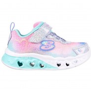 Preisvergleich für Schuhe: Baby Sneakers Low Blinkies FLUTTER HEART LIGHTS  flieder Gr. 24 Mädchen Kleinkinder