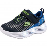 Preisvergleich für Schuhe: Baby Sneakers Low Blinkies TWISTY BRIGHTS  dunkelblau Gr. 25 Jungen Kleinkinder