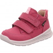 Preisvergleich für Schuhe: Baby Sneakers Low BREEZE WMS Weite M4 GORE-TEX  pink/rosa Gr. 24 Mädchen Kleinkinder