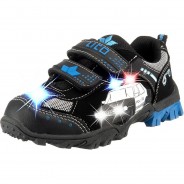 Preisvergleich für Schuhe: Baby Sneakers Low Chief V Blinky  schwarz Gr. 23 Jungen Kleinkinder