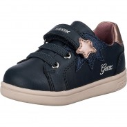 Preisvergleich für Schuhe: Baby Sneakers Low DJROCK  blau/lila Gr. 22 Mädchen Kleinkinder