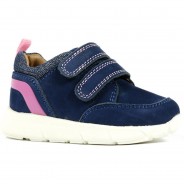 Preisvergleich für Schuhe: Baby Sneakers Low HERO  blau-kombi Gr. 24 Mädchen Kleinkinder