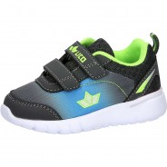 Preisvergleich für Schuhe: Baby Sneakers Low NELIO  anthrazit Gr. 28 Jungen Kleinkinder