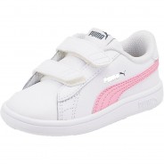 Preisvergleich für Schuhe: Baby Sneakers Low SMASH V2 L V  weiß-kombi Gr. 25 Mädchen Kleinkinder