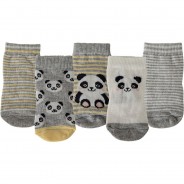 Preisvergleich für Strumpfwaren: Baby Socken, 5er Pack - Strumpf, Tiermotive, 0-1 Jahre, One Size Socken Kinder mehrfarbig Gr. 18/19  Kinder