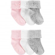 Preisvergleich für Strumpfwaren: Baby Socken  bunt Gr. 17-19 Mädchen Baby
