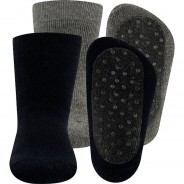 Preisvergleich für Strumpfwaren: Baby Socken grau Gr. 16/17