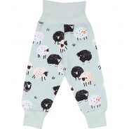 Preisvergleich für Hosen: Baby Softbundhose FLUFFY SHEEPS, Organic Cotton grün Gr. 62/68