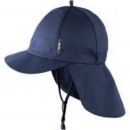 Preisvergleich für Mützen & Accessoires: Baby Sonnenhut, Organic Cotton blau Gr. 45-47