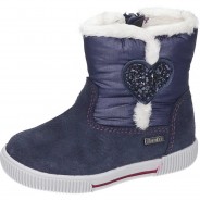 Preisvergleich für Schuhe: Baby Stiefel  blau Gr. 25 Mädchen Kleinkinder