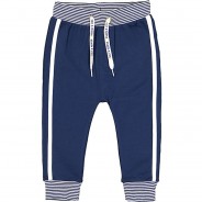 Preisvergleich für Hosen: Baby Stoffhose  dunkelblau Gr. 74 Jungen Baby