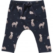 Preisvergleich für Hosen: Baby Stoffhose NBMLINUS , Organic Cotton dunkelblau Gr. 56 Jungen Baby