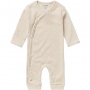 Preisvergleich für Strampler & Spieler: Baby Strampler, Organic Cotton beige Gr. 74