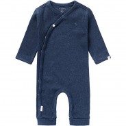Preisvergleich für Strampler & Spieler: Baby Strampler, Organic Cotton blau Gr. 50