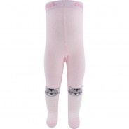Preisvergleich für Strumpfwaren: Baby Strickstrumpfhose hellrosa Gr. 74 Mädchen Baby